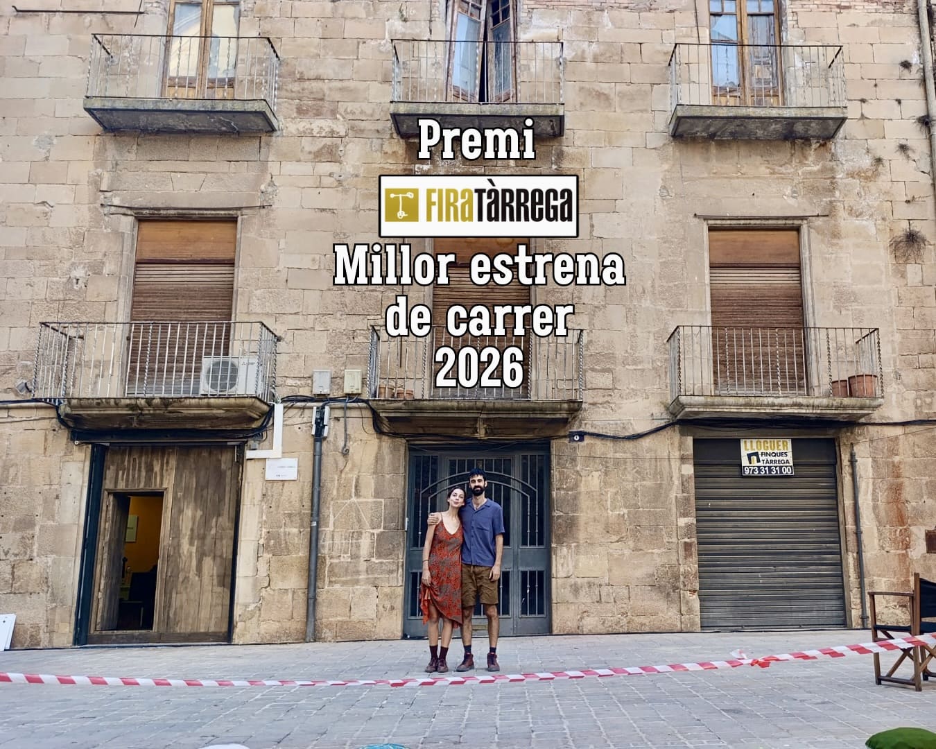 AQUÍ (Here), by Llum de Fideu, wins the Award for Best Street Arts Premiere at FiraTàrrega 2026